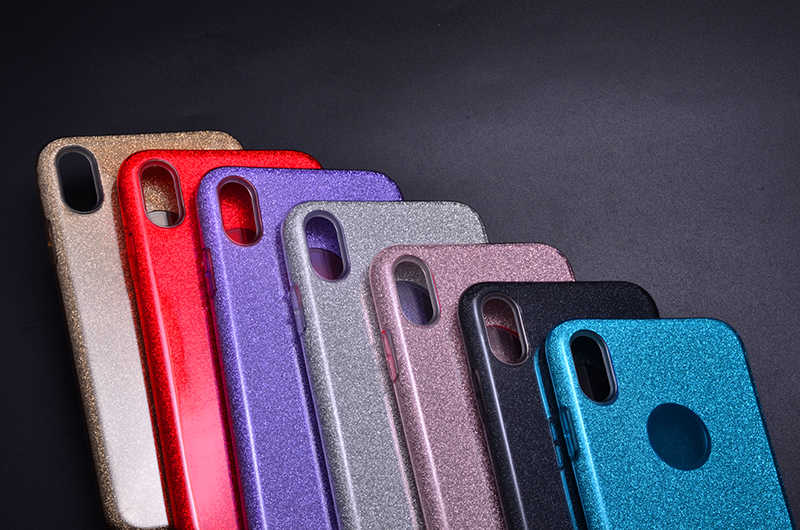 Apple iPhone XS Max Uyumlu Kılıf Zore Shining Silikon - 1