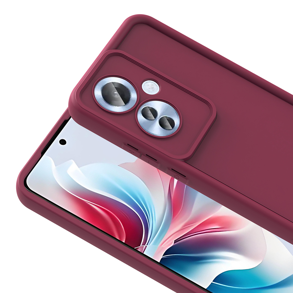 Oppo Reno Uyumlu 11F Kılıf Kamera Korumalı Zore Ananas Kapak - 4