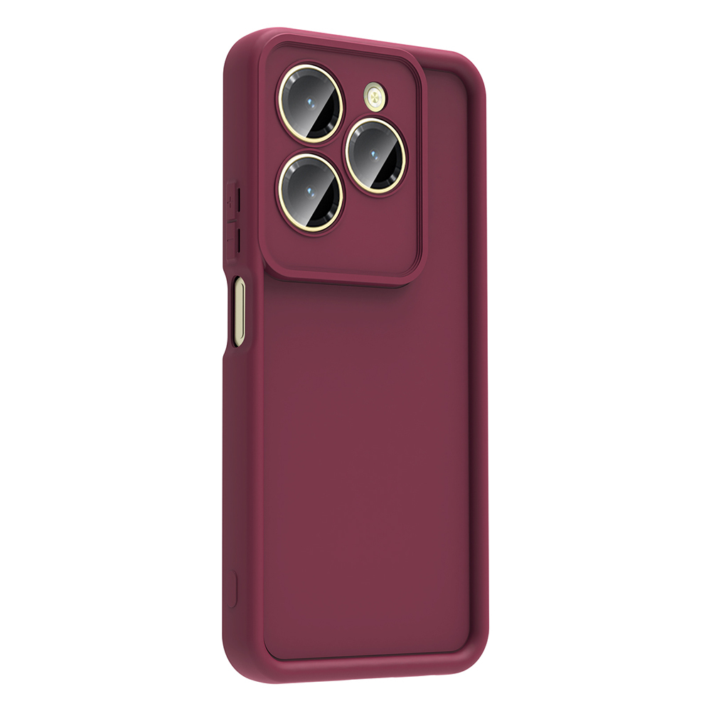 Infinix Hot 40 Uyumlu Kılıf Kamera Korumalı Zore Ananas Kapak - 3