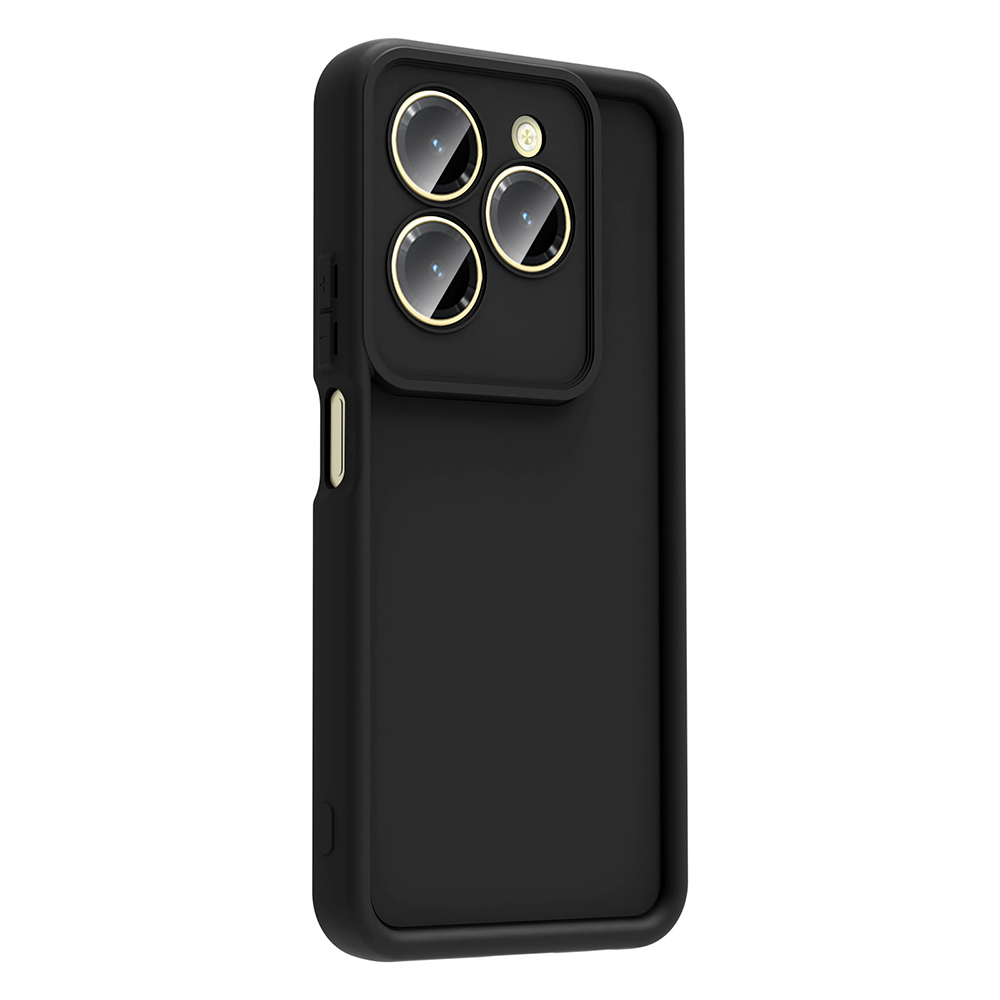 Infinix Hot 40 Uyumlu Kılıf Kamera Korumalı Zore Ananas Kapak - 7