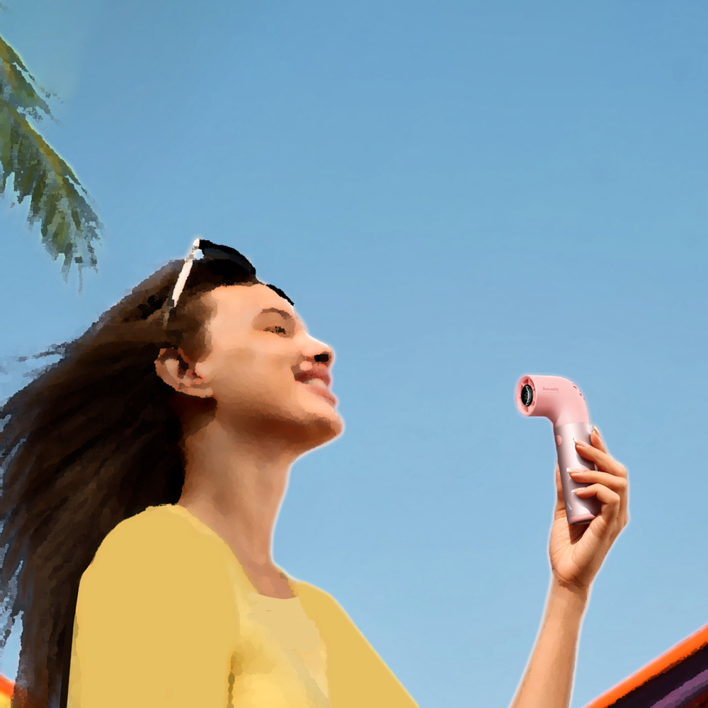 Aecooly PH01 Aero Pro Serisi Dijital LED Göstergeli Portatif Soğutucu El Fanı - 6