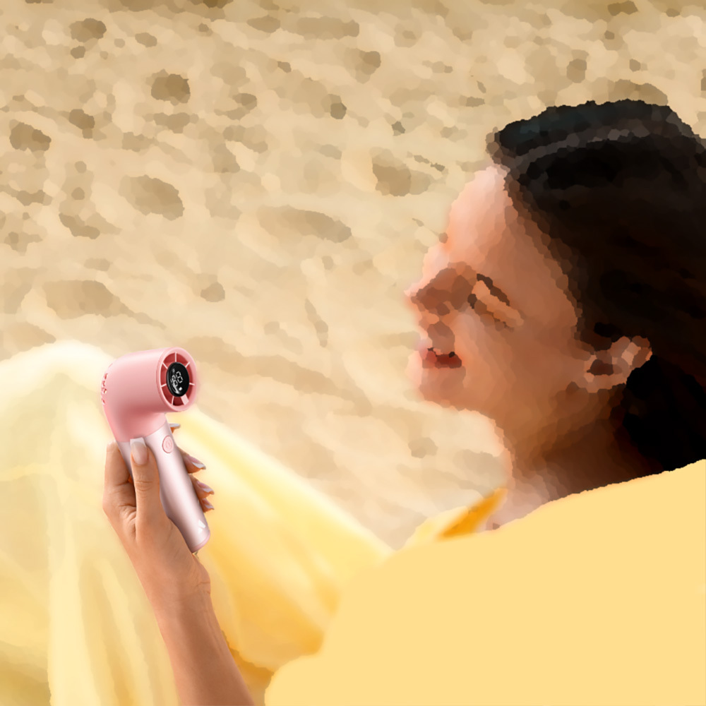 Aecooly PH01 Aero Pro Serisi Dijital LED Göstergeli Portatif Soğutucu El Fanı - 7