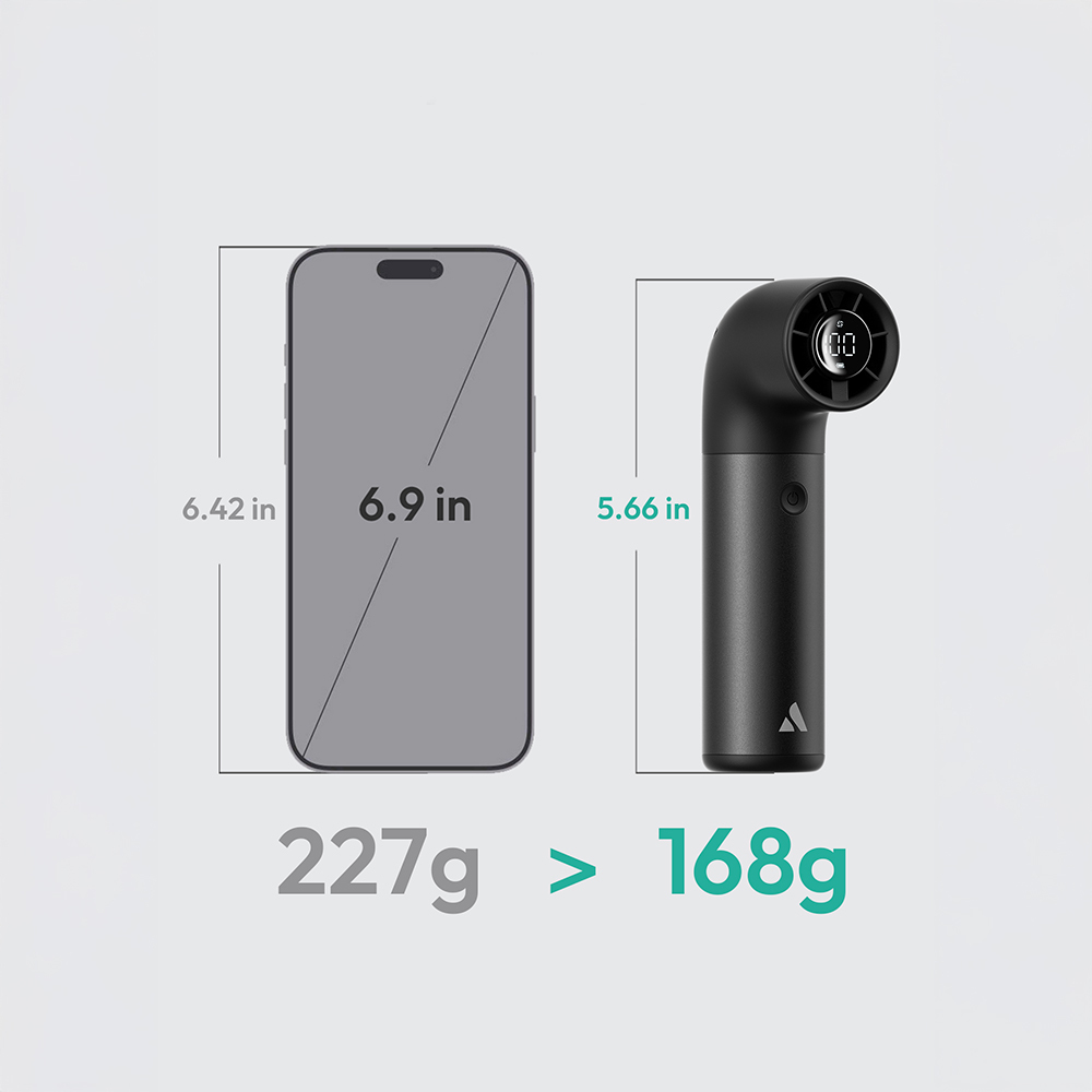 Aecooly PH01 Aero Pro Serisi Dijital LED Göstergeli Portatif Soğutucu El Fanı - 16