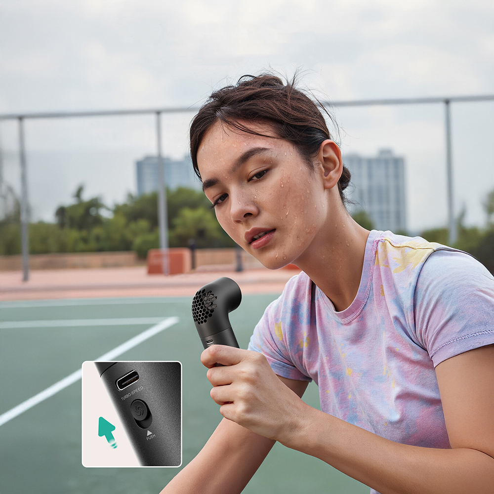 Aecooly PH01 Aero Pro Serisi Dijital LED Göstergeli Portatif Soğutucu El Fanı - 19