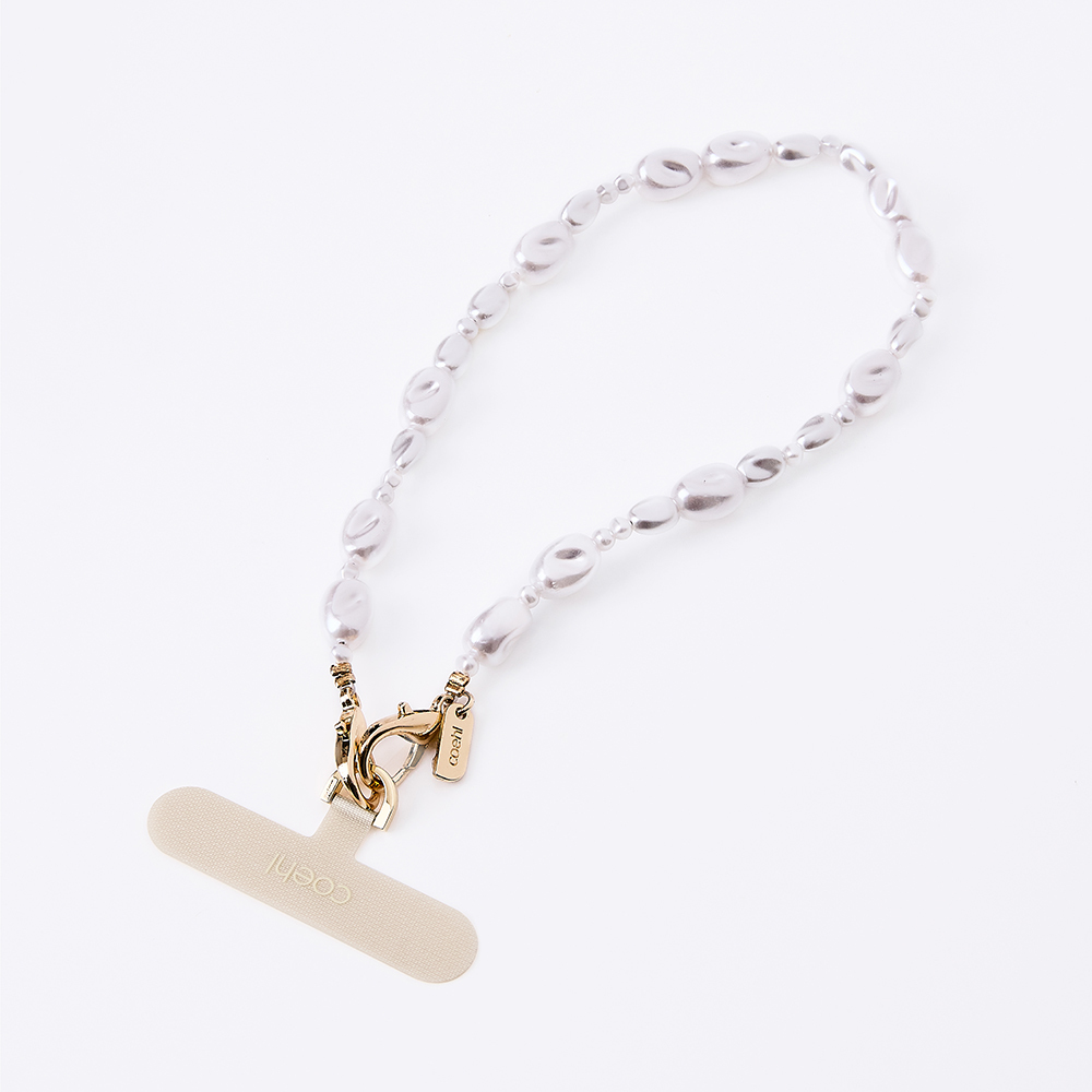 Coehl Perla Serisi İnci Tasarımlı Telefon Askı Aparatı - 2