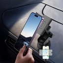 Lenyes CR195 Sarsıntı Önleyici 360° Derece Dönebilen Teleskopik Vantuzlu Tasarım Araç Telefon Tutucu - 2