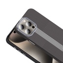 Apple iPhone 15 Pro Uyumlu Kılıf M-safe Şarj Özellikli Karbon Fiber Görünümlü Zore Gros Kapak - 6