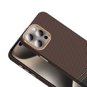 Apple iPhone 15 Pro Uyumlu Kılıf M-safe Şarj Özellikli Karbon Fiber Görünümlü Zore Gros Kapak - 10