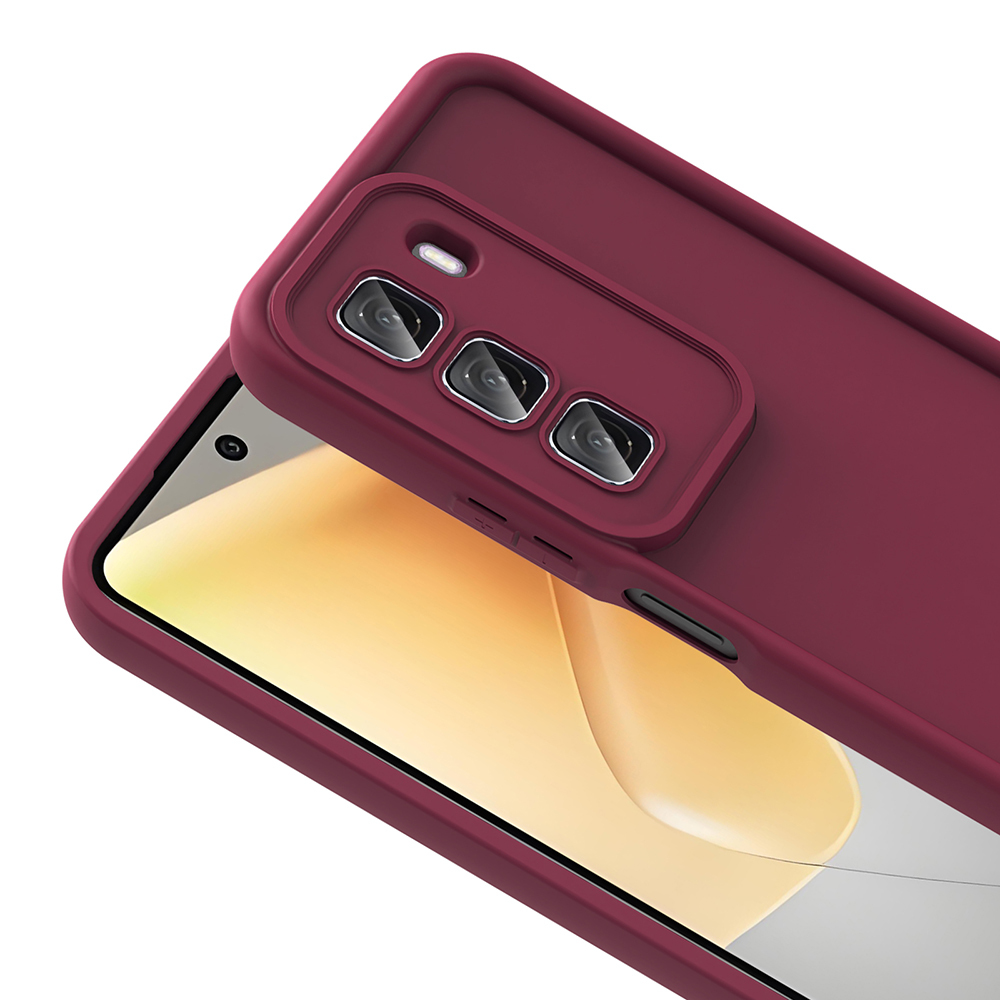 Infinix Hot 50 4G Uyumlu Kılıf Kamera Korumalı Zore Ananas Kapak - 8