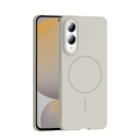 Samsung Galaxy S25 Uyumlu Edge Kılıf M-safe Şarj Özellikli Zore Ruby Sert Kapak - 1