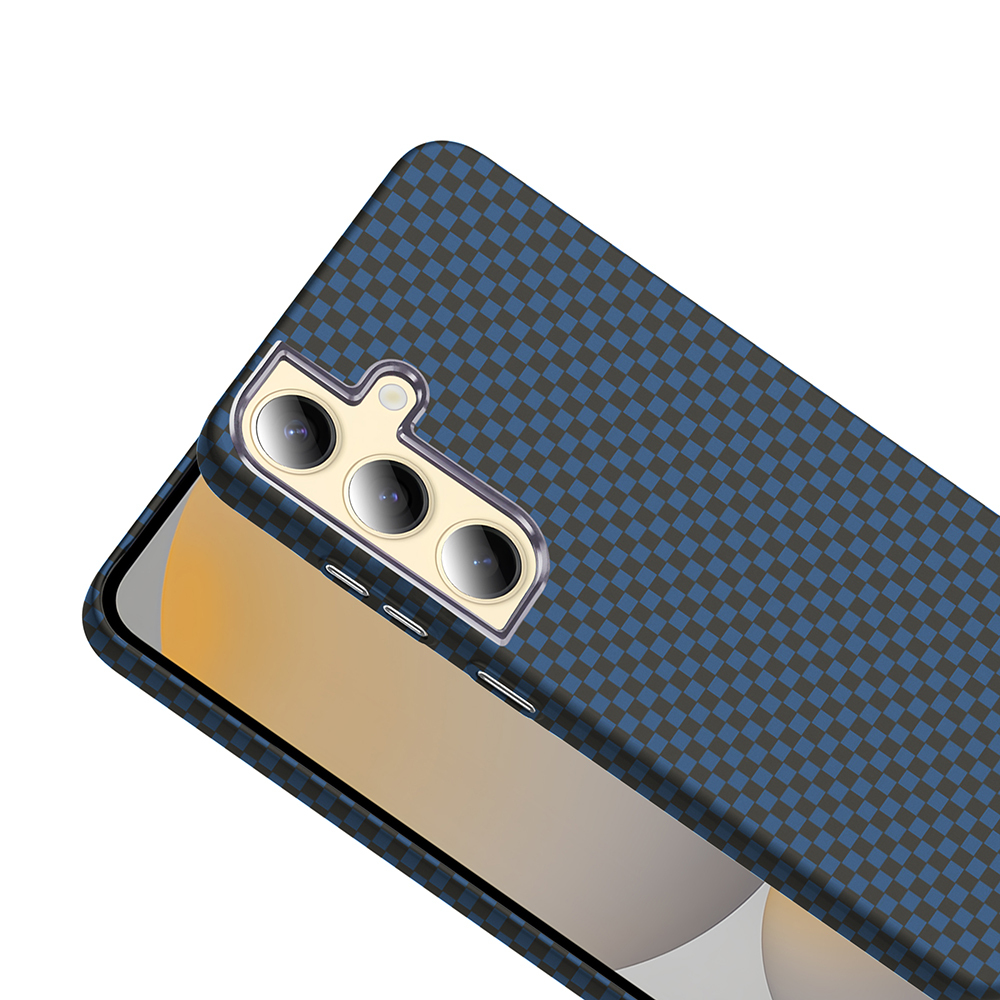 Samsung Galaxy S24 Uyumlu Kılıf M-safe Şarj Özellikli Karbon Fiber Görünümlü Zore Gros Kapak - 4