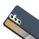 Samsung Galaxy S24 Uyumlu Kılıf M-safe Şarj Özellikli Karbon Fiber Görünümlü Zore Gros Kapak - 4