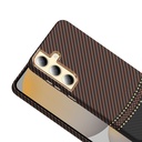 Samsung Galaxy S24 Uyumlu Kılıf M-safe Şarj Özellikli Karbon Fiber Görünümlü Zore Gros Kapak - 10