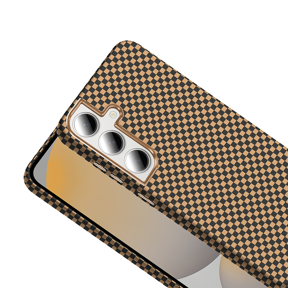 Samsung Galaxy S24 FE Uyumlu Kılıf M-safe Şarj Özellikli Karbon Fiber Görünümlü Zore Gros Kapak - 2