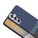 Samsung Galaxy S25 Uyumlu Kılıf M-safe Şarj Özellikli Karbon Fiber Görünümlü Zore Gros Kapak - 2