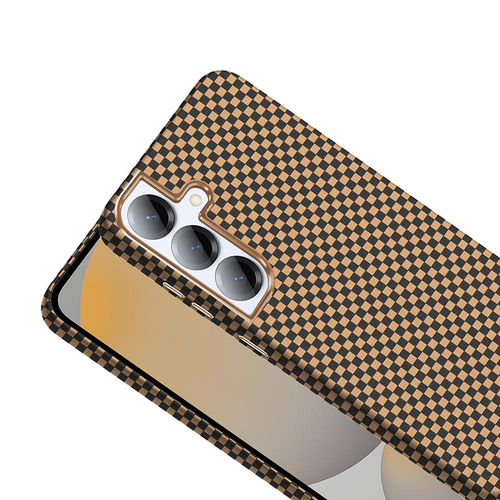 Samsung Galaxy S25 Plus Uyumlu Kılıf M-safe Şarj Özellikli Karbon Fiber Görünümlü Zore Gros Kapak - 4