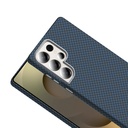 Samsung Galaxy S25 Ultra Uyumlu Kılıf M-safe Şarj Özellikli Karbon Fiber Görünümlü Zore Gros Kapak - 2