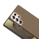 Samsung Galaxy S25 Ultra Uyumlu Kılıf M-safe Şarj Özellikli Karbon Fiber Görünümlü Zore Gros Kapak - 4