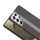 Samsung Galaxy S25 Ultra Uyumlu Kılıf M-safe Şarj Özellikli Karbon Fiber Görünümlü Zore Gros Kapak - 12