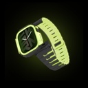 Apple Watch 10 42mm Uyumlu Skinarma Nightglow Atom TPU Kasa Koruyucu + Gemini Silikon Kordon - 3