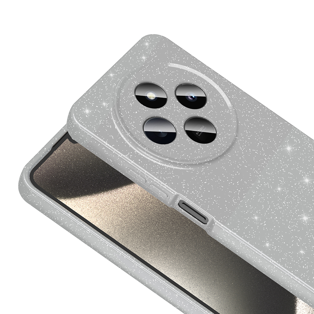 Xiaomi Redmi 14C 4G Uyumlu Kılıf Kamera Korumalı Simli Lüks Zore Koton Kapak - 6