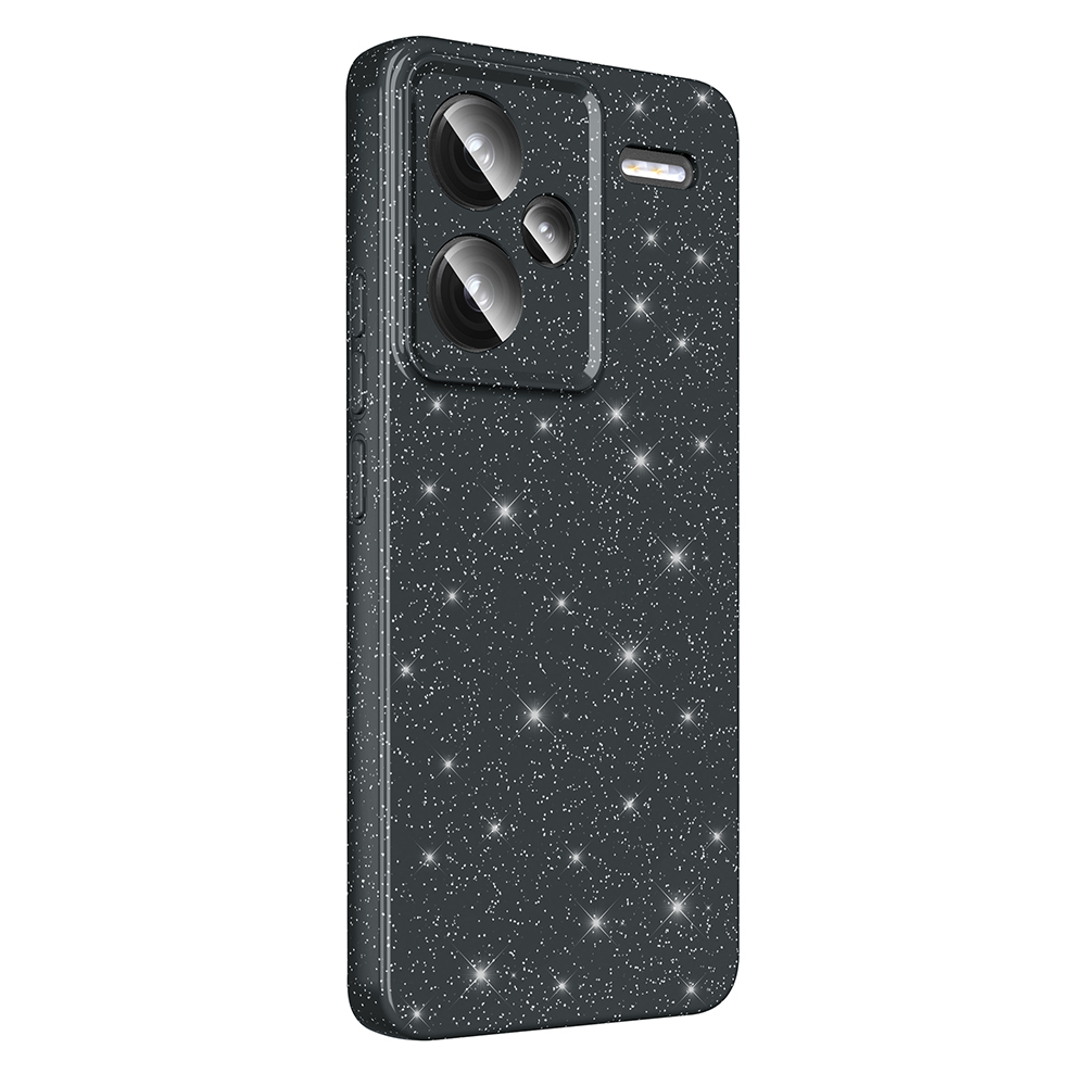 Xiaomi Redmi Note 13 Pro Plus 5G Uyumlu Kılıf Kamera Korumalı Simli Lüks Zore Koton Kapak - 1