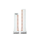 Apple Watch 38mm Uyumlu Skinarma Gemini Serisi TPU Magnetik Silikon Kordon - 2