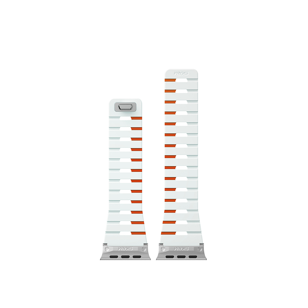 Apple Watch 40mm Uyumlu Skinarma Gemini Serisi TPU Magnetik Silikon Kordon - 2