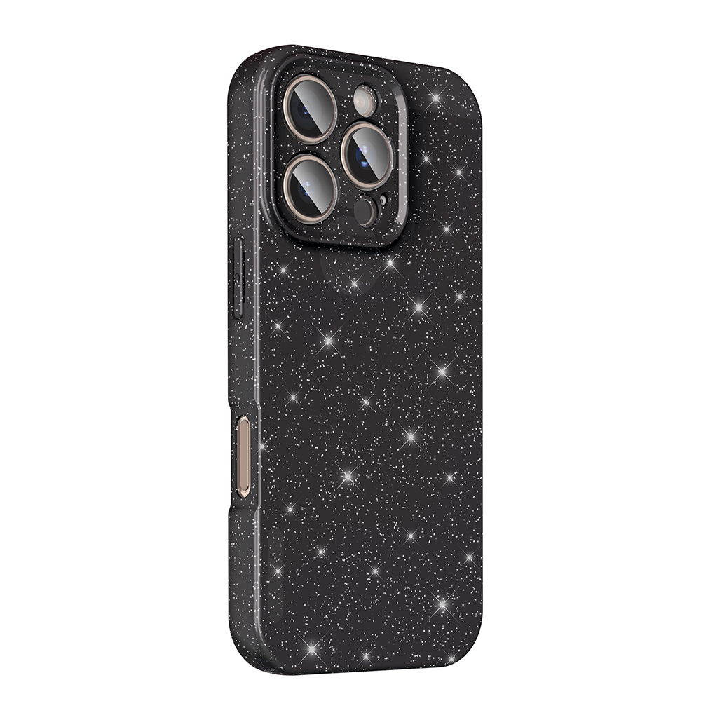 Apple iPhone 16 Pro Uyumlu Kılıf Kamera Korumalı Simli Lüks Zore Koton Kapak - 7