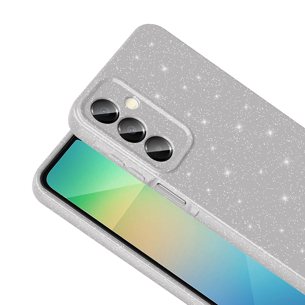 Samsung Galaxy A16 Uyumlu Kılıf Kamera Korumalı Simli Lüks Zore Koton Kapak - 2