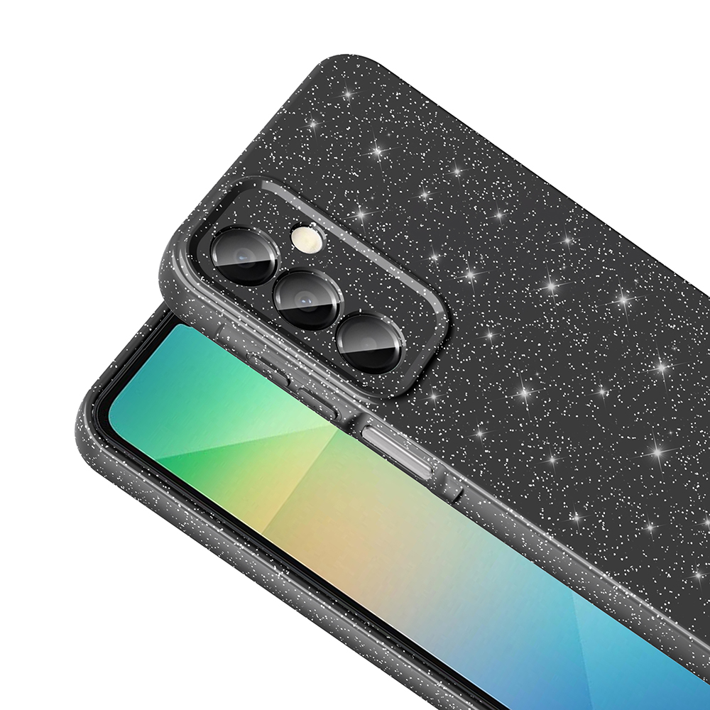 Samsung Galaxy A16 Uyumlu Kılıf Kamera Korumalı Simli Lüks Zore Koton Kapak - 8