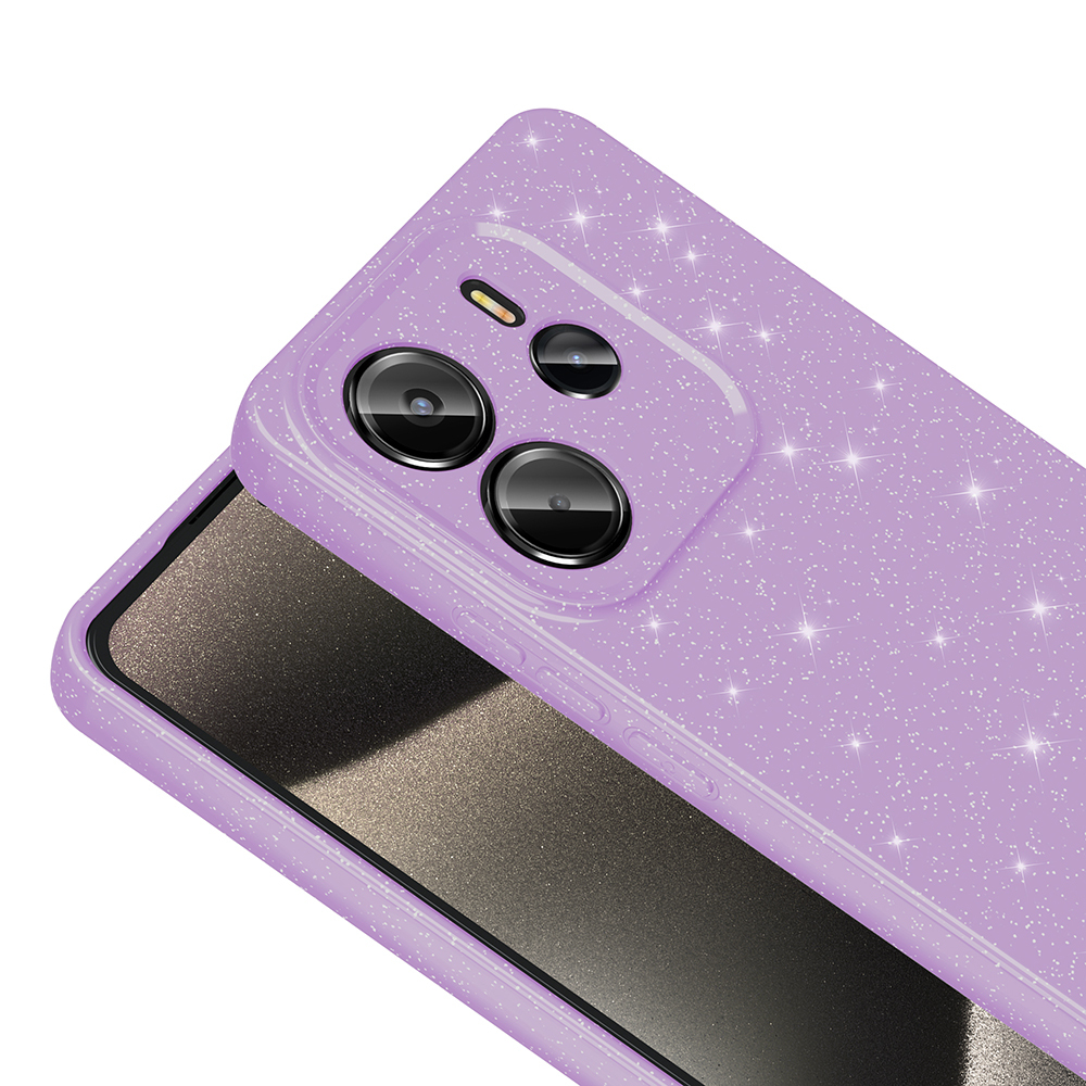 Xiaomi Redmi Note 14 5G Uyumlu Kılıf Kamera Korumalı Simli Lüks Zore Koton Kapak - 4