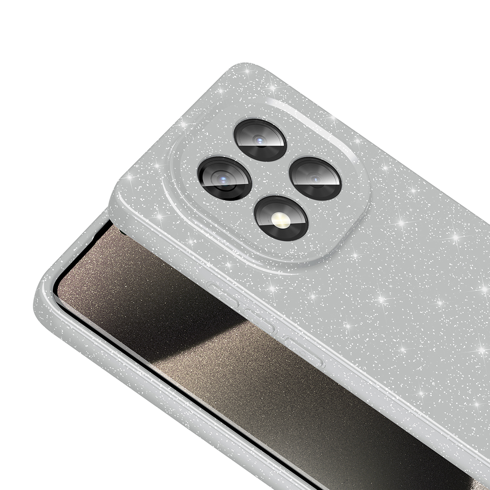 Xiaomi Redmi Note 14 Pro Plus Uyumlu Kılıf Kamera Korumalı Simli Lüks Zore Koton Kapak - 6