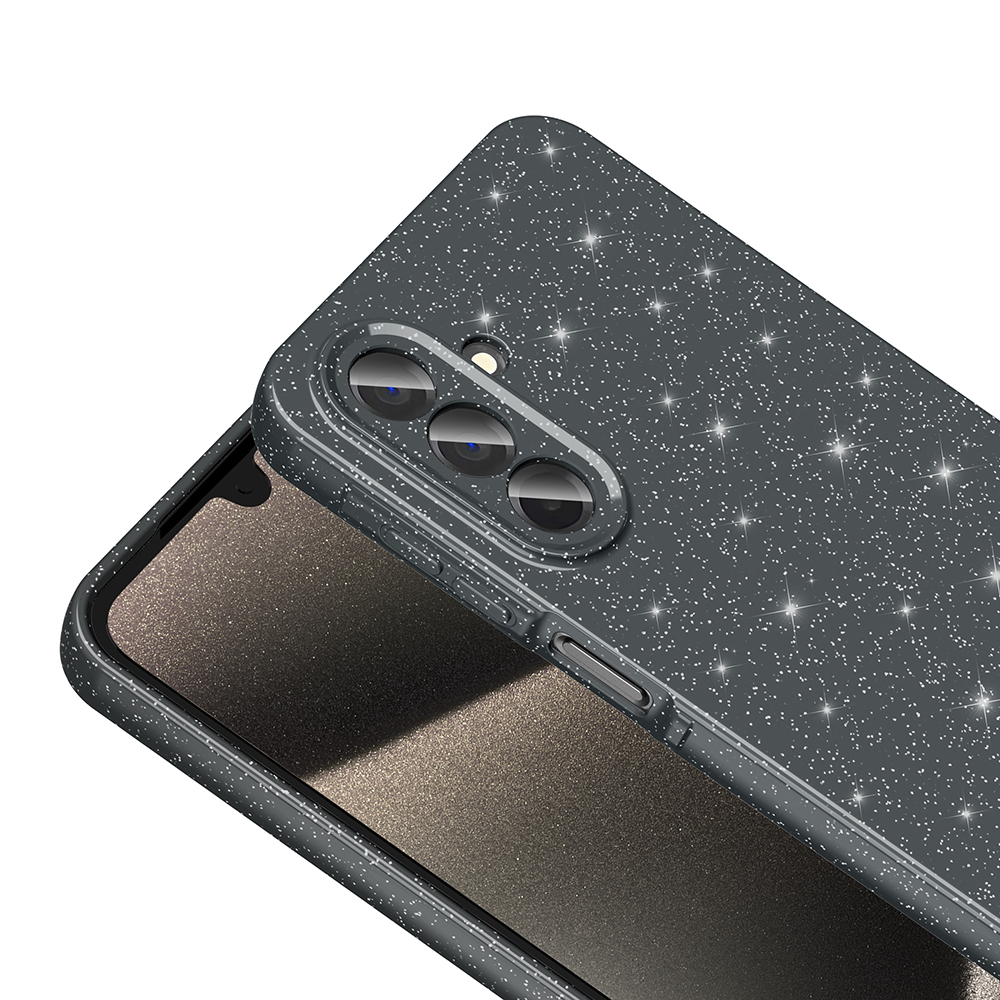 Samsung Galaxy A26 Uyumlu Kılıf Kamera Korumalı Simli Lüks Zore Koton Kapak - 8