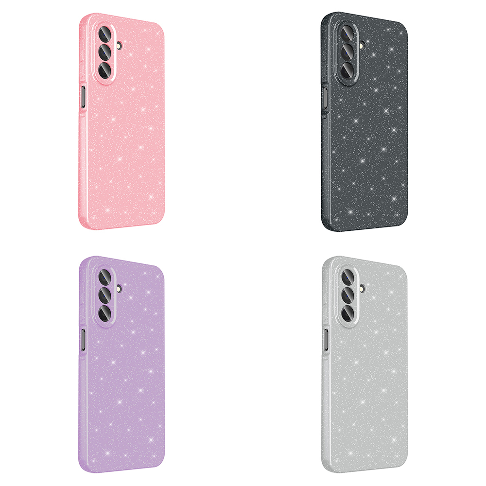 Samsung Galaxy A26 Uyumlu Kılıf Kamera Korumalı Simli Lüks Zore Koton Kapak - 9