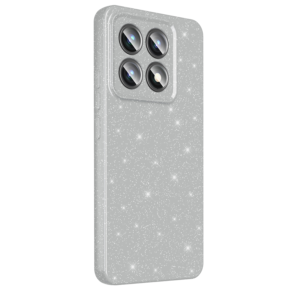 Xiaomi 14T Pro Uyumlu Kılıf Kamera Korumalı Simli Lüks Zore Koton Kapak - 4