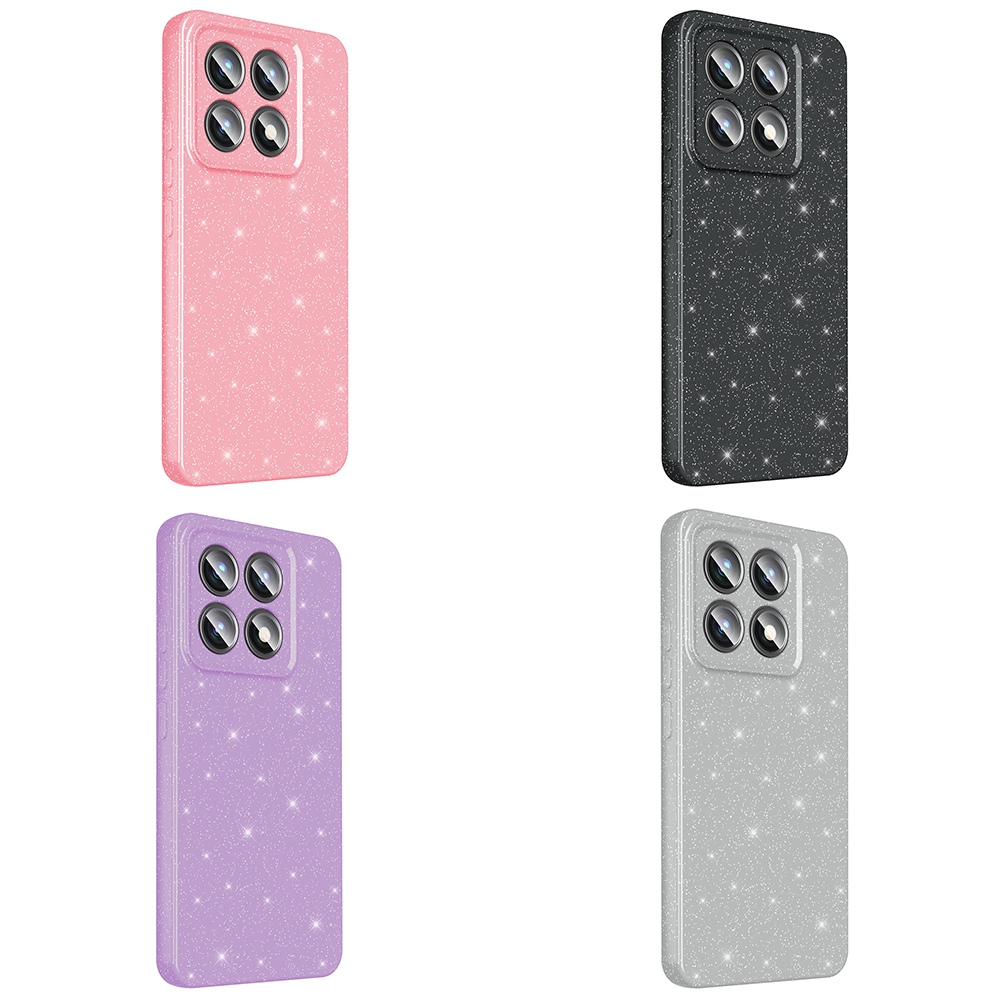 Xiaomi 14T Pro Uyumlu Kılıf Kamera Korumalı Simli Lüks Zore Koton Kapak - 9