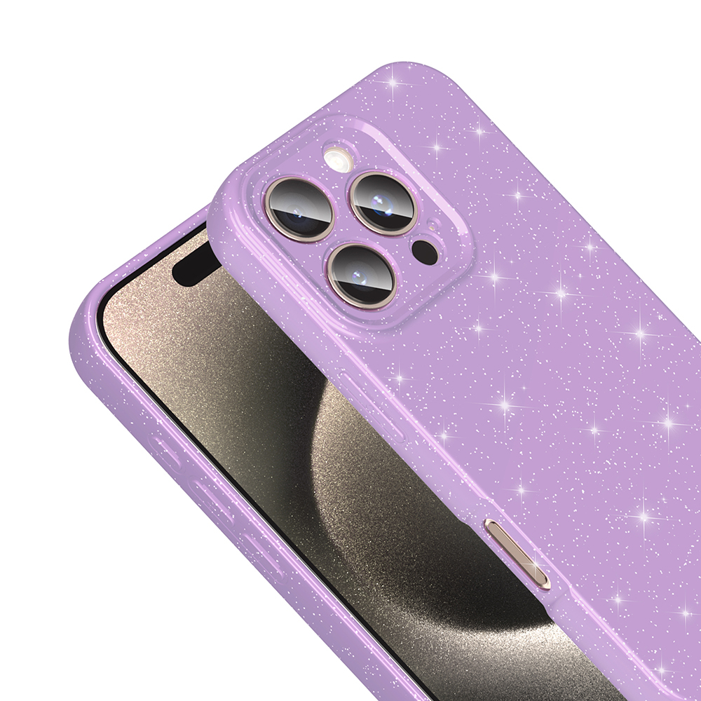 Apple iPhone 16 Pro Max Uyumlu Kılıf Kamera Korumalı Simli Lüks Zore Koton Kapak - 6