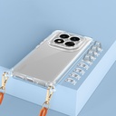 Xiaomi Redmi Note 14 Pro 5G Uyumlu Kılıf Airbagli Takılabilir Askı Aparatlı Zore Snap Silikon Kapak - 3