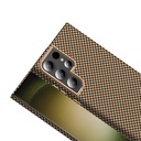 Samsung Galaxy S24 Ultra Uyumlu Kılıf M-safe Şarj Özellikli Karbon Fiber Görünümlü Zore Gros Kapak - 13