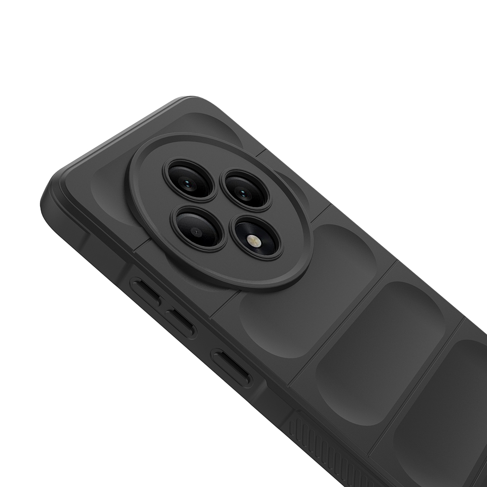 Oppo Reno 11F UyumluS Kılıf Esnek TPU Oyuklu Arka Yüzey Tasarımlı Zore Etnik Silikon Kapak - 1