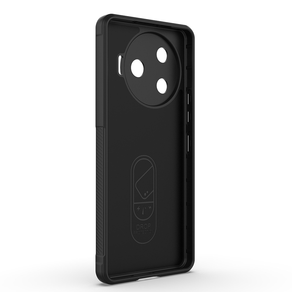 Tecno Camon 30 Pro 5G Uyumlu Kılıf Esnek TPU Oyuklu Arka Yüzey Tasarımlı Zore Etnik Silikon Kapak - 4