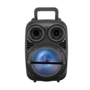 Zore PK-15 FM Radyolu Mikrofonlu RGB TWS 8 inç Stereo Bass Kablosuz Karaoke Hoparlör - 3