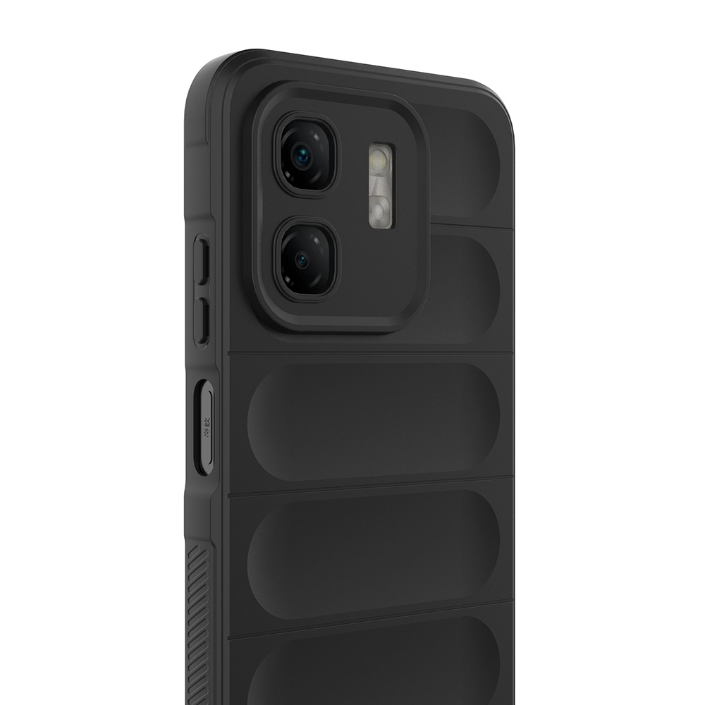 Infinix Hot 50i Uyumlu 4G Kılıf Esnek TPU Oyuklu Arka Yüzey Tasarımlı Zore Etnik Silikon Kapak - 8