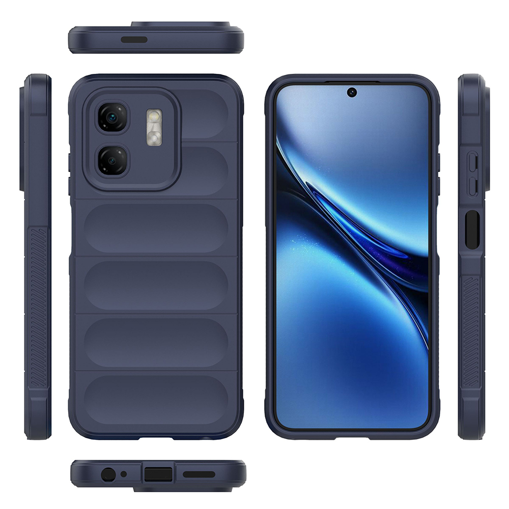 Infinix Hot 50i Uyumlu 4G Kılıf Esnek TPU Oyuklu Arka Yüzey Tasarımlı Zore Etnik Silikon Kapak - 12