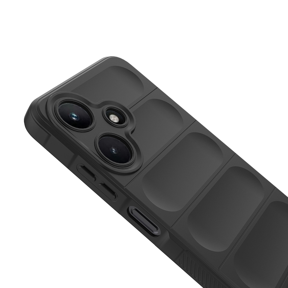 Infinix Hot 30i Uyumlu Kılıf Esnek TPU Oyuklu Arka Yüzey Tasarımlı Zore Etnik Silikon Kapak - 1