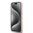 Apple iPhone 15 Uyumlu Kılıf Guess Orjinal Lisanslı Gül Baskılı Büyük Metal Logo Dizaynlı Kapak - 11