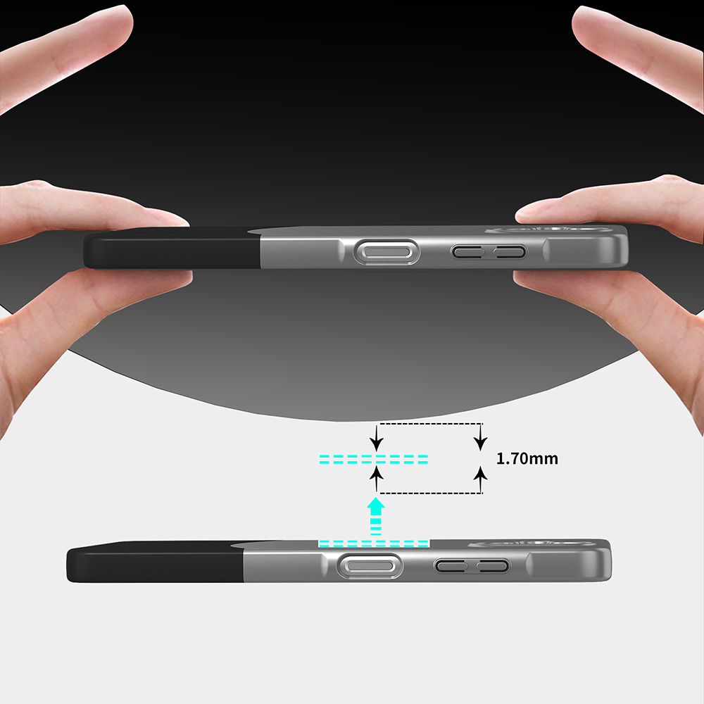 Samsung Galaxy A06 Uyumlu Kılıf Mıknatıslı Zore Duble Kapak - 1