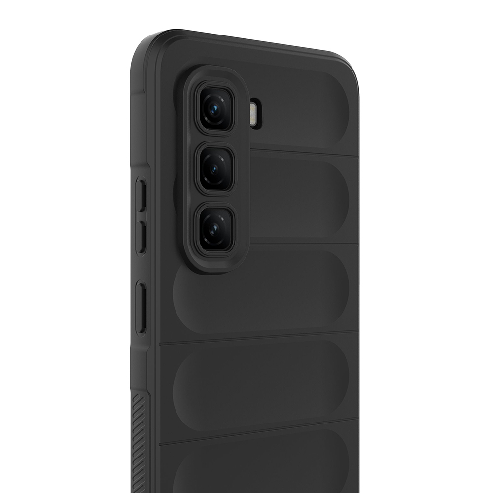 Infinix Hot 50 Pro 4G Uyumlu Kılıf Esnek TPU Oyuklu Arka Yüzey Tasarımlı Zore Etnik Silikon Kapak - 22