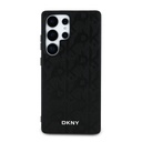 Samsung Galaxy S25 Ultra Uyumlu Kılıf DKNY Orjinal Lisanslı Magnetik PU Deri Grid Pattern Kapak - 2